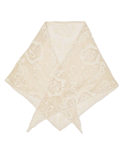 Beck Söndergaard - Croflora Triangle Tørklæde - Birch White